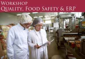 MVP Series Workshop: Quality, Food Safety, & ERP